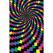 Trends International Electric Rainbow Black Light Poster 23" x 35"