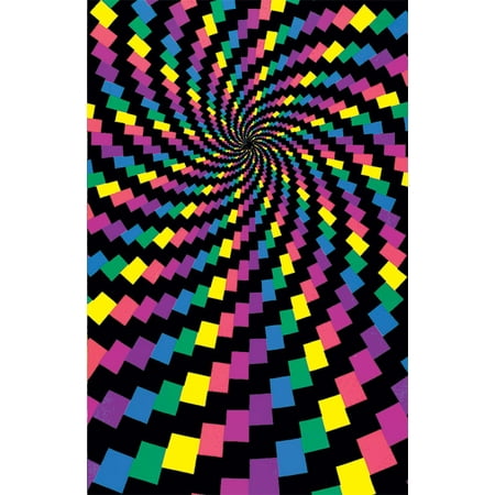 Trends International Electric Rainbow Black Light Poster 23" x 35"