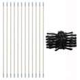 thumbnail image 3 of Pipe Inner Cleaning Brush 120 Inch Chimney Sweeping Set Kit Sweep Brush Drain Rods Flue Cleaning, 3 of 3