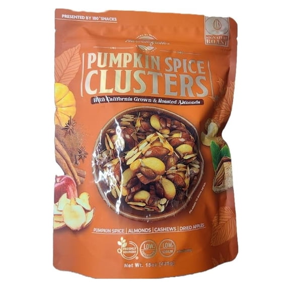 180 Snacks Pumpkin Spice Snack Clusters  15 Ounces