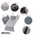 thumbnail image 2 of Funda de asiento de coche para mascotas, accesorios interiores de coche transpirables antisuciedad (gris 600D) Ehuebsd Libre de BPA, 2 of 8