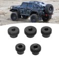 thumbnail image 4 of RC Motor Pinion Gear, 48DP Pinion Gear Set Screw Installation Black Heat Treatment Process Low Noise 5 Tooth Counts  For RC Car Motor, 4 of 8