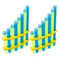 thumbnail image 1 of Greenadscape 2pcs ABS Pan Flute Classroom Toy Multi For Toddlers Musical Exploration, 1 of 8