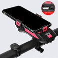 thumbnail image 2 of 4 In 1 LED Bicycle Light 4000 MA Bicycle Usb Rechargeable Waterproof Headlight With Mobile Phone Holder-Vinsniv, 2 of 4