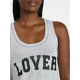 thumbnail image 5 of Joyspun Women's Cozy Lounge Collection Hacci Knit Sleep Tank Top, Sizes XS-3X, 5 of 6
