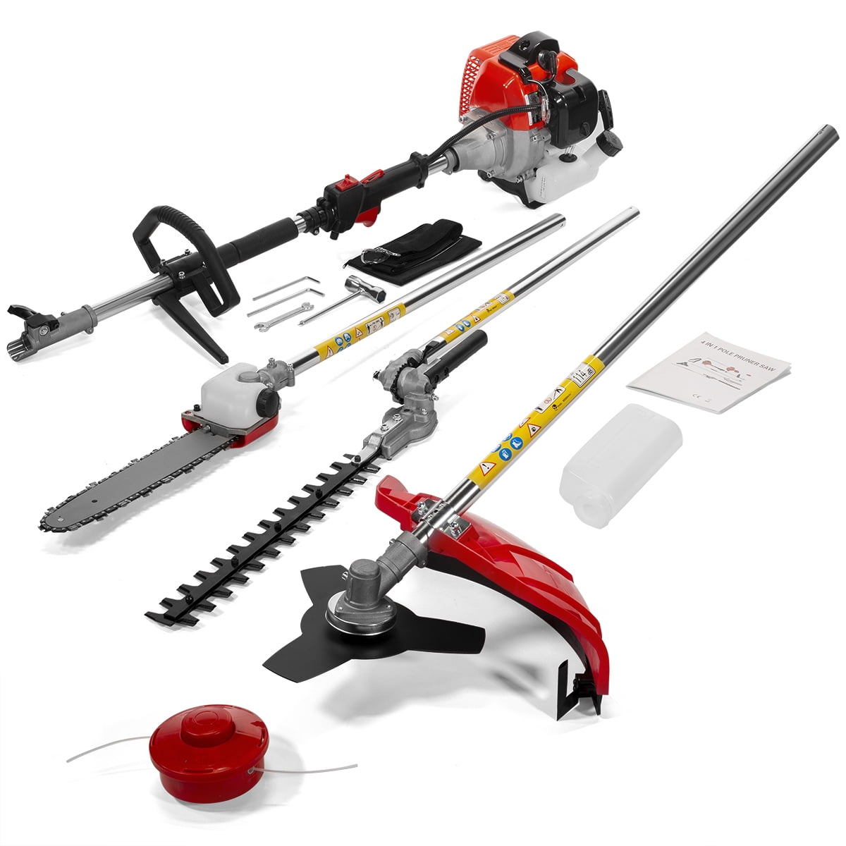 Stark 4 IN 1 Gas Pole Saw Multi Yard Chainsaw Hedge Trimmer Line