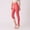 A-Brick Red, variant on High Waisted Lined Leggings Warm Thermal Stretchy Base Layer Pants For Cold Weather Comfort V Cut Leggings Business Casual Clothes for Women