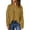 Yellow, variant on Vedolay Women's 2023 Fall Casual Long Sleeve Crew Neck Ribbed Knit Pullover Sweater,Beige S