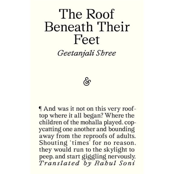 The Roof Beneath Their Feet, (Paperback)