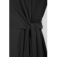 thumbnail image 4 of Emma & Michele Boat Neck Sleeveless Tie Side Solid Pockets ITY Jumpsuit-ULTRA / M, 4 of 9