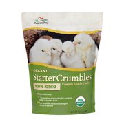 Manna Pro Organic Starter Crumbles Chicken Feed, 5 lbs