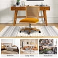 thumbnail image 5 of Swivel Office Chair Rattan Back, Computer Task Chair Adult Living Room Office Room Yellow, 5 of 10