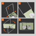thumbnail image 4 of Pocket Stereoscope DMITER 4X Magnification Silver/Greyish-green, 4 of 7