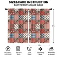 thumbnail image 2 of Pioneer Flower Floral Print Pattern Teens Curtains,Teens Insulated Curtains Set Of 2,Bedroom Essentials,Toddler Room Decor 52"x84", 2 of 5