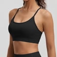 thumbnail image 4 of Lopecy-Sta Sports Bra for Women Keyhole T-Back Seamless Light to Medium Support Yoga Top Removable Padded Workout Bra, 4 of 6