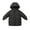 Black, variant on Kids' Winter Coat Windbreak Heavyweight Quilted Puffer Parka Jacket Outerwear for Boys Girls Kids Long Down Jacket