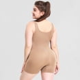 thumbnail image 3 of Eternatastic Womens Shapewear Jumpsuits Square Neck Rompers Shorts Bodycon Bodysuits Yoga Sleeveless Backless Bodycon Outfits, 3 of 7