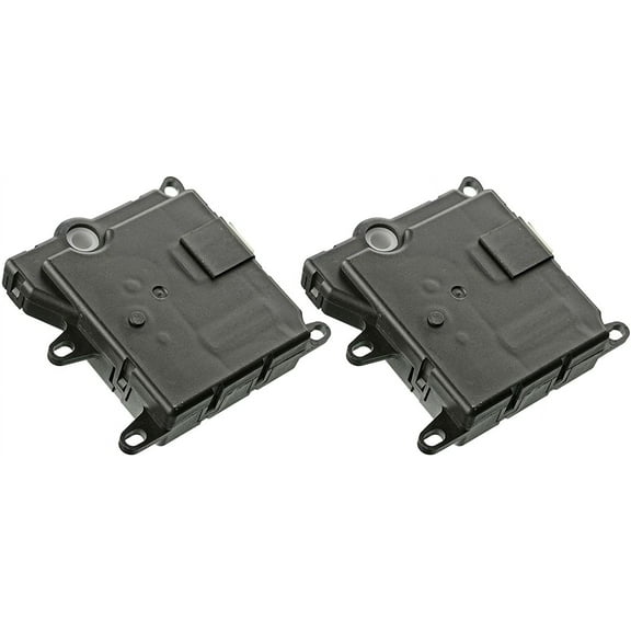 A-Premium HVAC Heater Blend Door Actuator Replacement for Ford Flex 2009 2010 Air Inlet and Temperature 2-PC Set