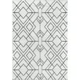 thumbnail image 5 of nuLOOM Echo SpinClean Multi Diamond Machine Washable Area Rug, 5' x 8', Echo Ivory, 5 of 7