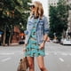 thumbnail image 4 of Fotbe Mallard Ducks Swimming In The Lake Vestido de Verano sin Mangas para Mujer – Vestido Midi Línea A, Estilo Camiseta Floral, Vestido Playero Casual y Fluido, 4 of 7