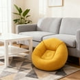 thumbnail image 4 of Inflatable Bean Bag Chair, Ergonomic Portable Lounger with Thickened Support for Back and Neck, Waterproof Folding Lazy Sofa for Adults, Indoor and Outdoor Use, 4 of 5