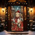 thumbnail image 6 of Christmas Door Cover Hanging Decor Holiday Party for Home Front Door Bedroom Wall Indoor Xmas, 6 of 9