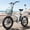 White, variant on Foldable Electric Bikes for Adults 1000W Peak 28 mph Max Speed up to 70Miles Range 20" Fat Tire Folding Ebike 48V 13.5AH Removable Battery Foldable E Bike 7 Speed E-Mountain Bikes, UL2849 by SGS