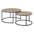 thumbnail image 1 of Coaster Lainey 2-piece Engineered Wood Nesting Coffee Table in Distressed Pine, 1 of 11