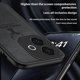 thumbnail image 4 of For Oppo A5 Vitality Edition Case Deer Pattern Cloth Texture PU + PC + TPU Phone Cover - Grey, 4 of 5