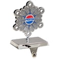 thumbnail image 5 of Pepsi Snowflake Christmas Stocking Holder - 6.5" - Silver and Blue, 5 of 8