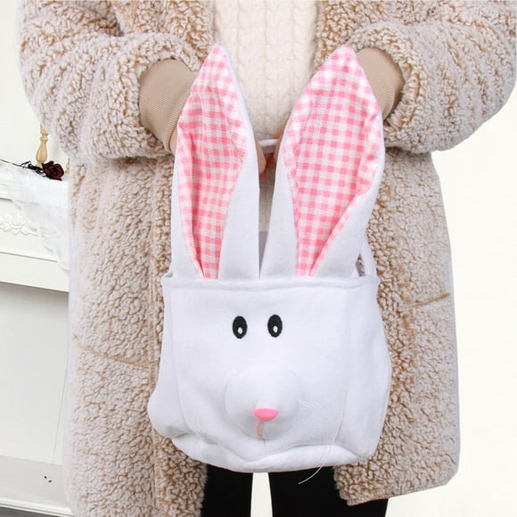Hand Storage Basket Candy Gifts Storage Multifunctional Useful Happy Easter Cute Bunny Hand Storage Basket