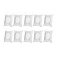 thumbnail image 1 of 10 fundas de almohada desechables transpirables para camas de hotel y tren. Blanco, 1 of 9