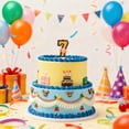 thumbnail image 4 of Btomtd Roman Numeral Birthday Candles, Number Candles for Birthday Cake Decoration, Party Celebration Candle Set to Mark Milestone Ages, 0.4 oz, 7, 4 of 6