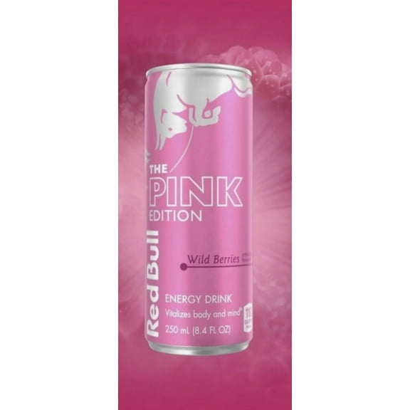 RED BULL PINK EDITION 1 8.4 Oz Can Sugar SHIPS FAST IN HAND
