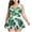 Green, variant on asdoklhq Plus Size Swimsuit for Women,Print Swimsuit Dress Set Two Piece Suit