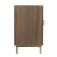thumbnail image 6 of SEI Furniture Yorkville Wood and Metal Fireplace Media Console in Natural, 6 of 6