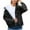 Black, variant on Efsteb Womens Stylish Lightweight Trendy Denim Jacket Fashion Casual Breathable Outwear Soft Fashionable Coat Black XL