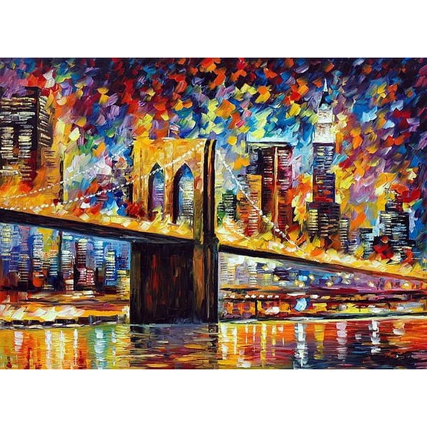 Taladro Diamante Pintura (DE0452) 5D DIY Completo Aceite Punto de Cruz Bordado Kit (K457) 20X30cm FLhrweasw Nuevo
