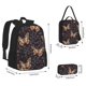thumbnail image 2 of Fotbe Butterfly1 Set Escolar 3 en 1 para Niños - Mochila Duradera con Lonchera Aislante y Estuche para Lápices - Mochila Escolar para Niños y Niñas, 2 of 7