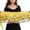 Yellow_001, variant on HJYCHN Long Skirts for Women Belly Dance Scarf Chiffon Wrap with 98 Metallic Disc Detail Themed Accessory Sequin Skirt for Women White One Size