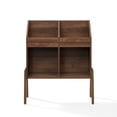 thumbnail image 3 of Crosley Furniture Luna Meuble de Rangement pour Disques Vinyles en Noyer, 3 of 9