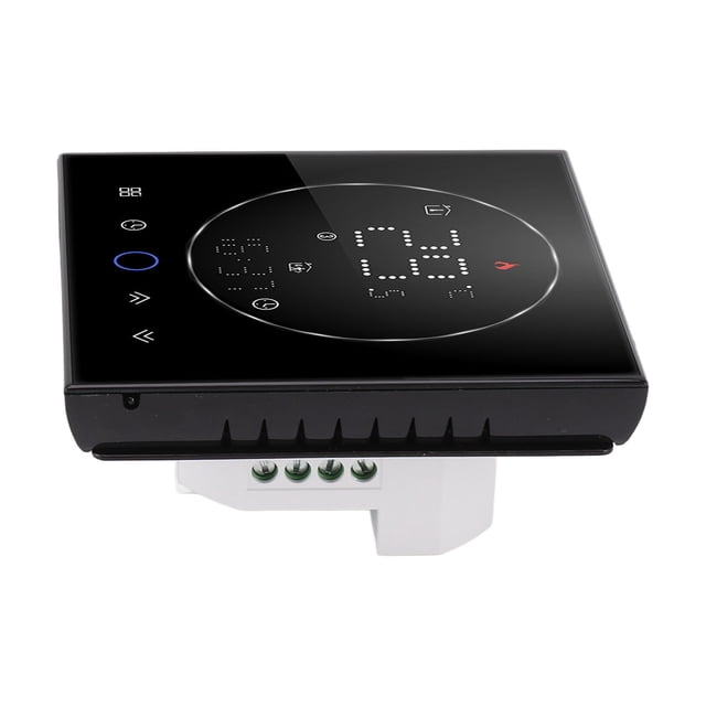 Thermostat Intelligent, Thermostat Mural Programmable avec Affichage LED Chauffe-Eau Précis