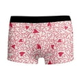 thumbnail image 4 of Wxolcjlv Mens Valentine's Day Boxers Briefs Fashion Casual Comfort Valentines Day Heart Printed Sweet Mid Waist Underwear For Men, 4 of 4