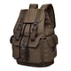 thumbnail image 5 of Mochila de lona vintage perfecl Café 43x30x20cm, 5 of 8