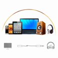 thumbnail image 4 of RHEA- 2 Pack, 10Ft 3.5Mm 1/8" Stereo Audio Aux Headphone Cable Extension Cord M To F, 4 of 6