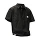 thumbnail image 4 of Camisa de manga corta para hombre, camiseta informal, ropa de calle, camisa cargo elegante. SG, 4 of 7