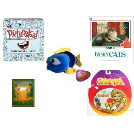 Children's Gift Bundle [5 Piece] -  Pictureka!  - Ivory Cats   - Sugarloaf s Fish  11