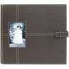 All My Memories Urban Postbound Album 12''X12'', Chocolate Brown