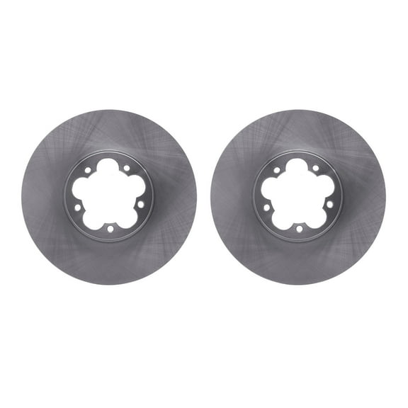 Dynamic Friction Company Front Brake Rotors 6002-54211