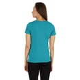 thumbnail image 4 of Inkmeso Womens Short Sleeve V-Neck Shirts Casual Regular Fit Tee T-Shirt Basic Tops, 4 of 7